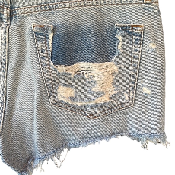 Agolde rip short jeans size 30 - Picture 7 of 13